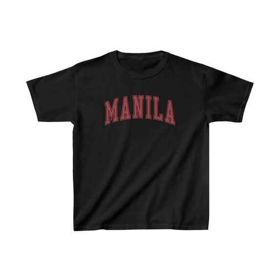 Manila Philippines Kids Shirt Gifts Youth Tee Tshirt