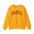 thumbnail image 1 of Manila Philippines Sweatshirt Gifts Crew Neck Shirt Long Sleeve Unisex, 1 of 7