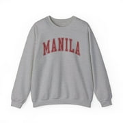 Manila Philippines Sweatshirt Gifts Crew Neck Shirt Long Sleeve Unisex