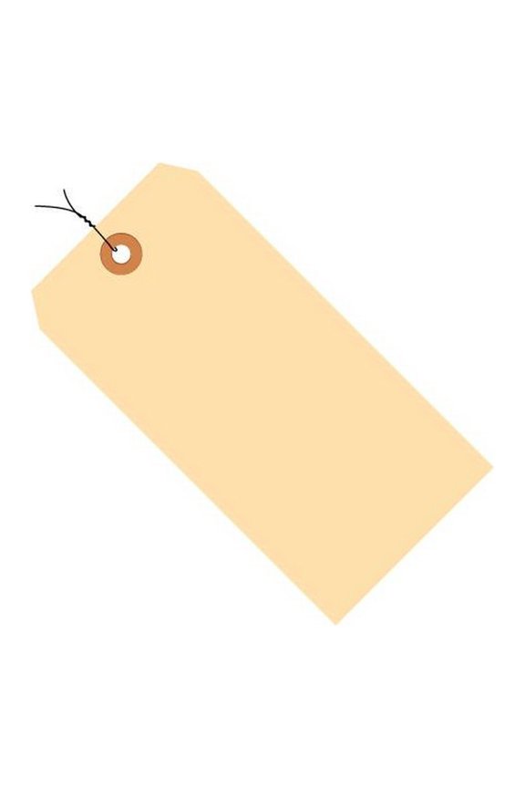 Manila Pre-Wired Tags 10 Pt. - 4 1/4" X 2 1/8" (1000 Per/Case)