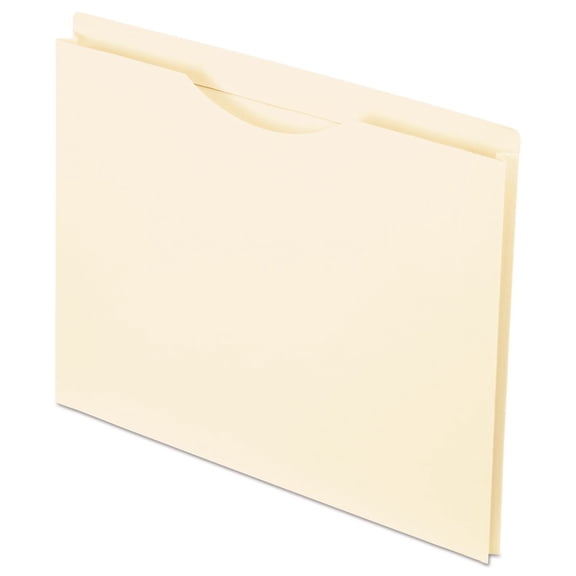 Pendaflex 22100EE 1 in. Expansion 2-Ply Reinforced File Jackets - Letter Size, Manila (50/Box)