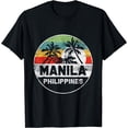 thumbnail image 1 of Manila Summer Philippines T-Shirt Black 3X-Large, 1 of 4