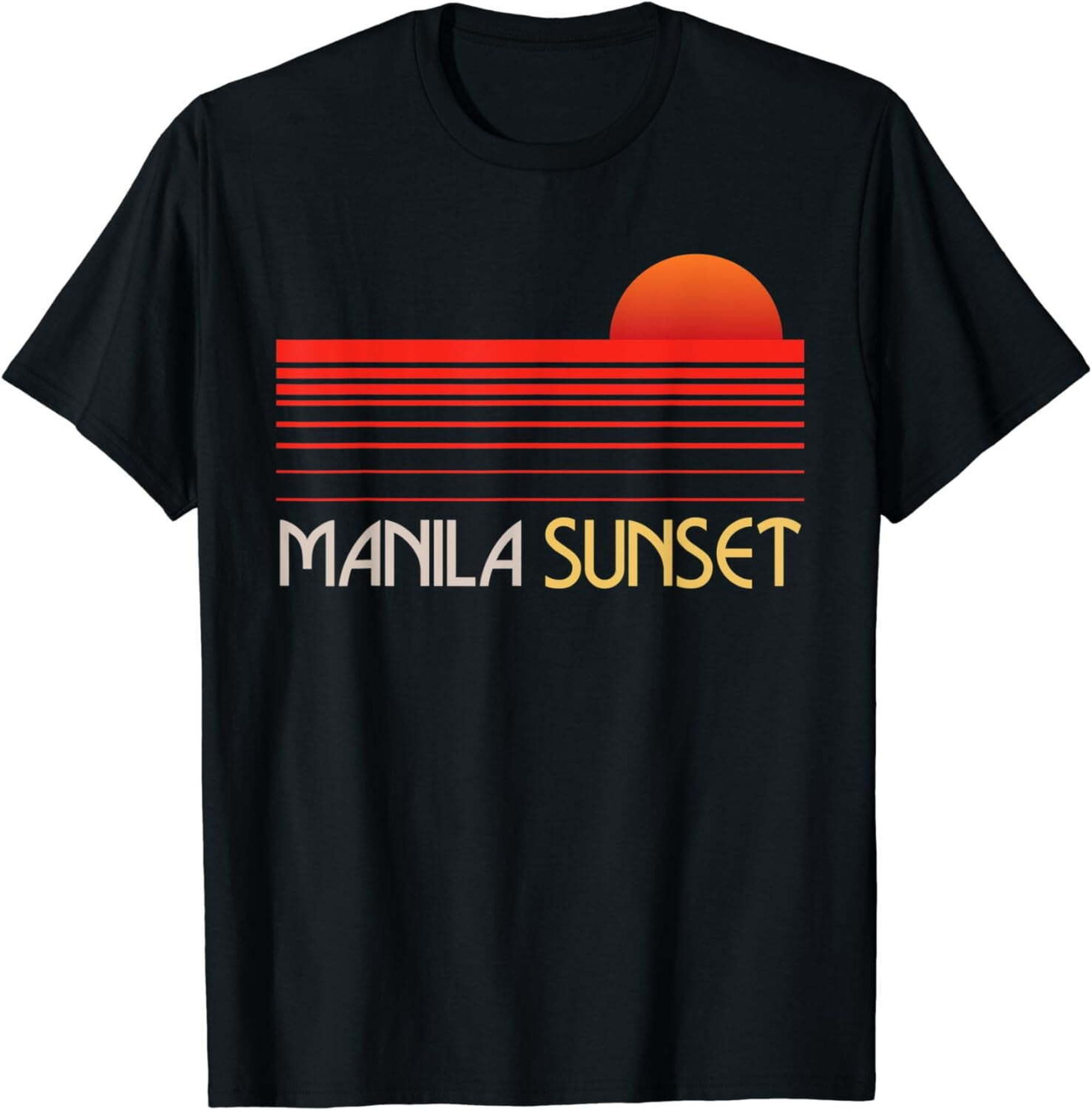 Manila Sunset Tee Embrace the Vibes of the Philippines