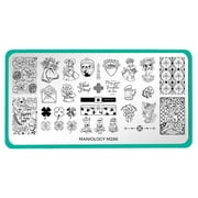 Maniology Leprechaun Gold m286 Stainless Steel Nail Stamping Plate with Multiple Designs