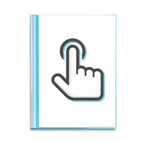 Maniphalanx Click Press Motion Identify Book Sheet Protectors Portfolio Binder Folder