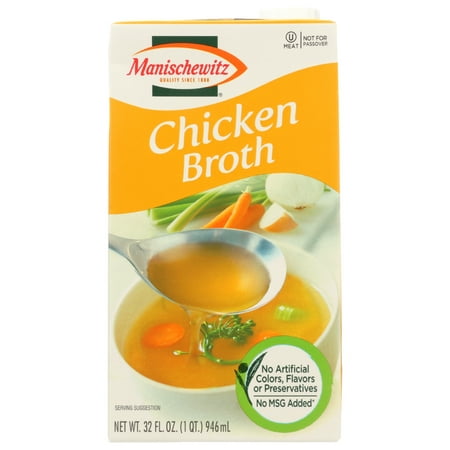 Manischewitz All Natural Chicken Broth, 32 Fl Oz.