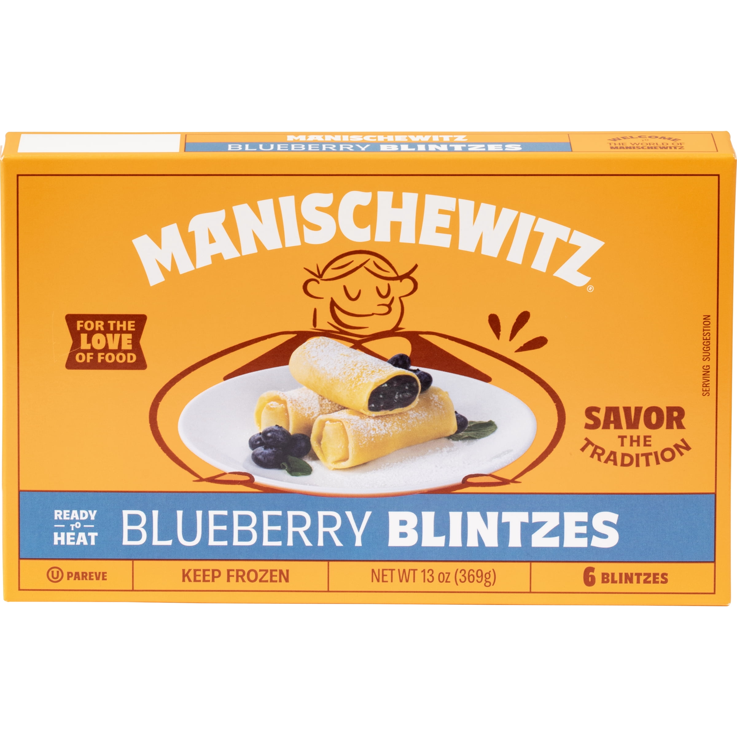 Manischewitz Blueberry Blintzes, 13 oz