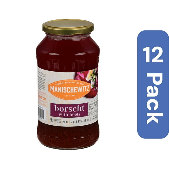 Manischewitz Borscht with Beets 24 oz (Pack Of 12)