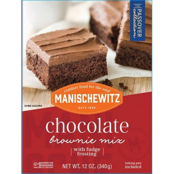 Manischewitz Chocolate Brownie Cake Mix, 12 oz