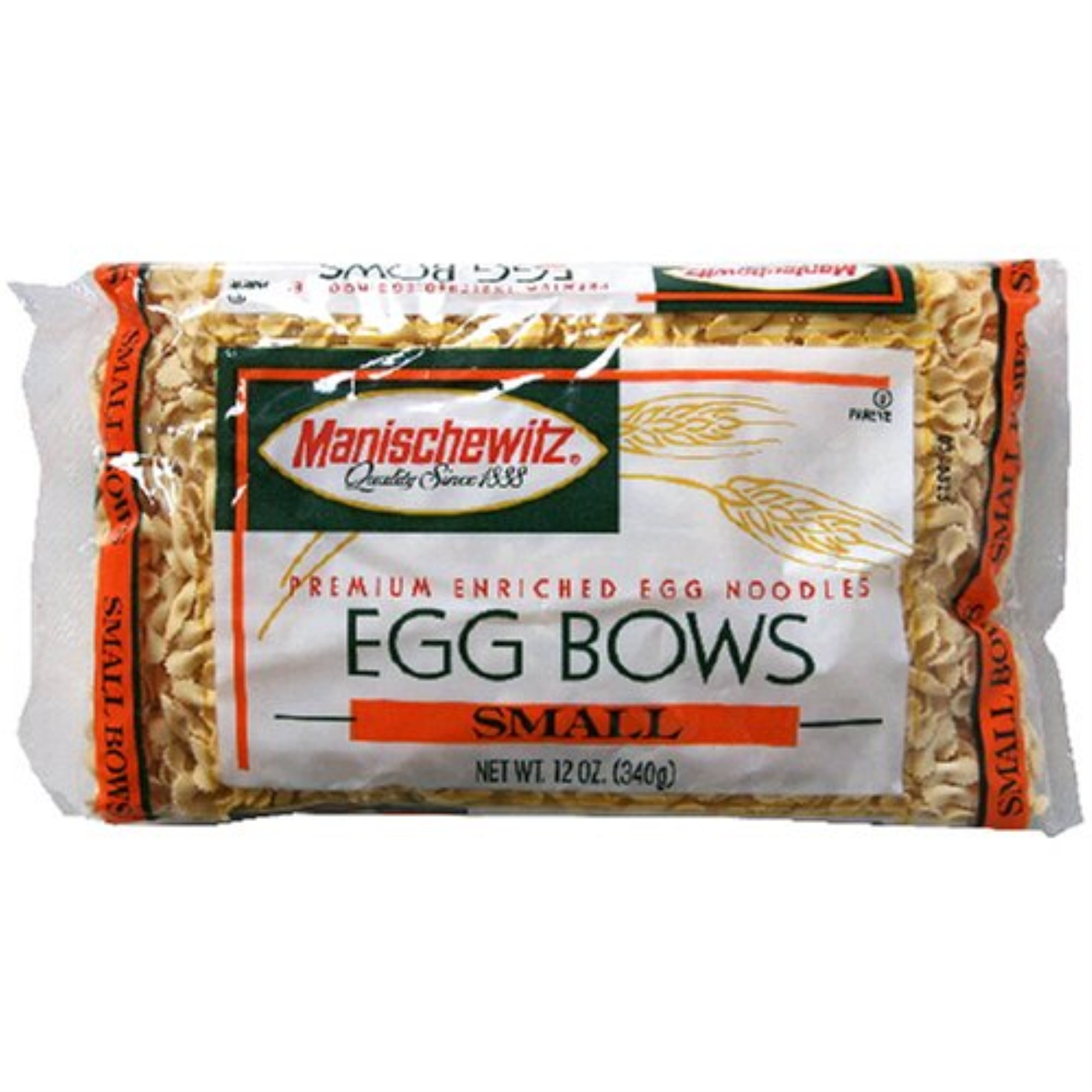 Manischewitz Egg Noodles, Small, Bow Ties, 12 Oz