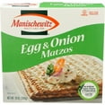 thumbnail image 1 of Manischewitz Egg and Onion Matzo (Pack of 12), 1 of 2