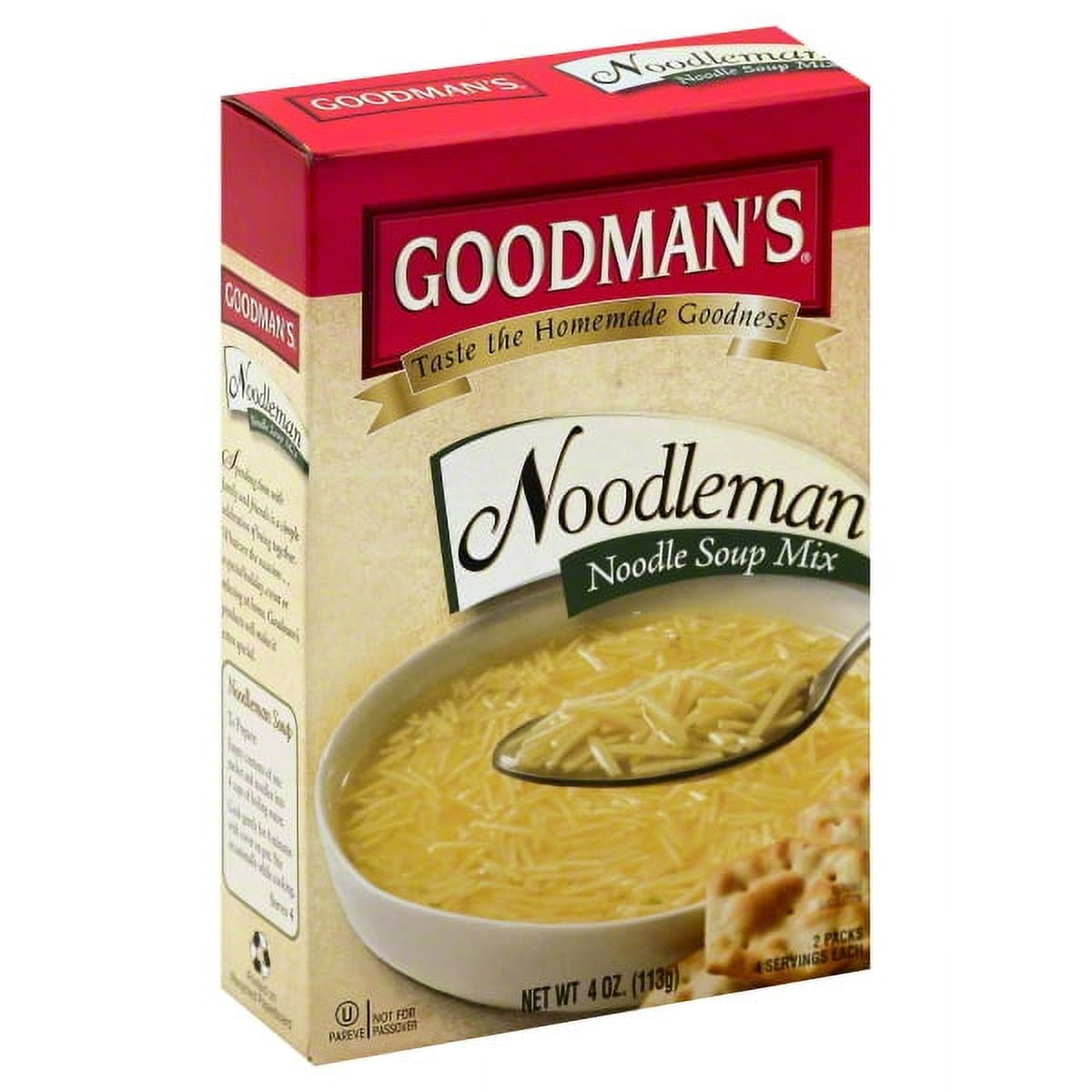 soup/omm classic25 Manischewitz Goodman Soup Mix Noodleman - Walmart.com