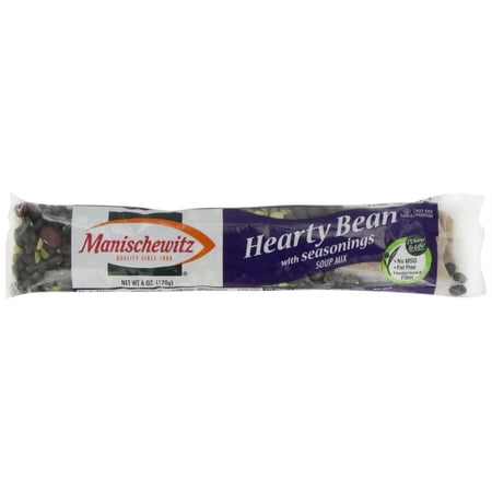 Manischewitz Hearty Bean Cello Soup Mix with Seasoning 6oz 4 Pack