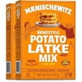 thumbnail image 1 of Manischewitz Homestyle Potato Latke Mix, 6oz (2 Pack) Gluten Free, No MSG, Traditional Style Potato Pancakes, 1 of 2