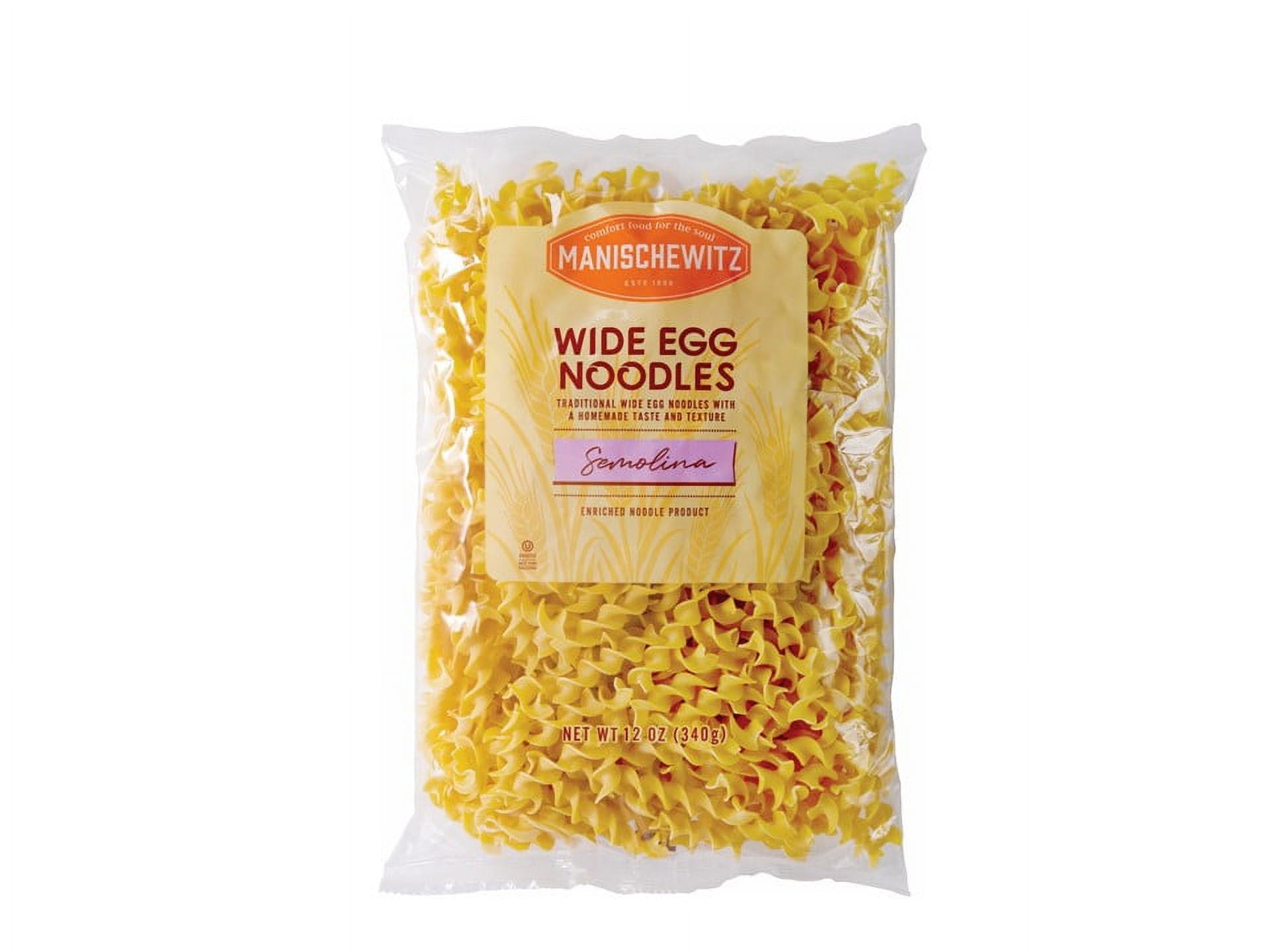 Manischewitz Homestyle Wide Egg Noodles, 12 oz