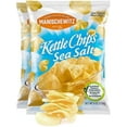 thumbnail image 1 of Manischewitz Kettle Cooked Sea Salt Potato Chips 6oz (2 Pack), No MSG, Kosher for Year Round use Including Passover, 1 of 4