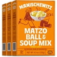 thumbnail image 1 of Manischewitz Matzo Ball and Soup Mix, 4.5 oz Pack of 3, 1 of 2