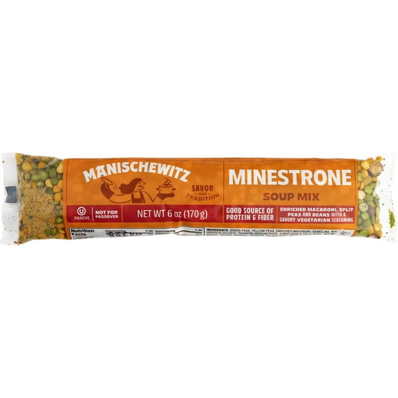 Manischewitz Minestrone Soup Mix, 6 oz