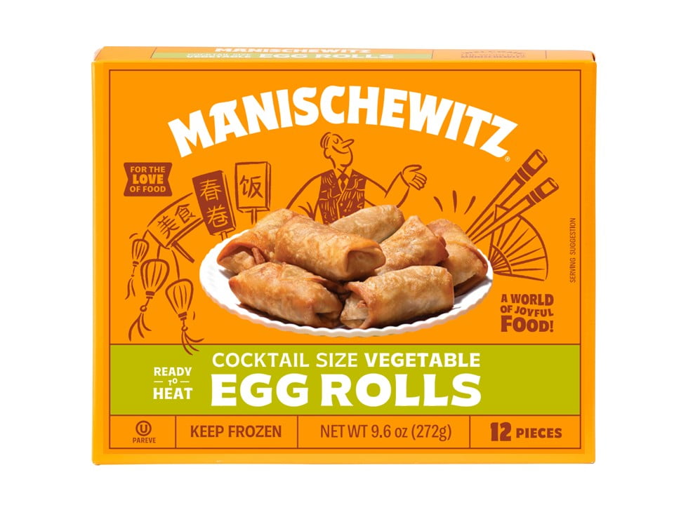Manischewitz Mini Vegetable Egg Rolls, oz for Breakroom