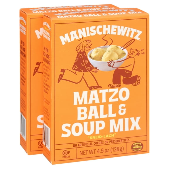 Manischewitz Mix Matzo Ball Soup pack of 2