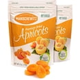 thumbnail image 1 of Manischewitz Premium Dried Apricots 6oz 2 Pack "Resealable Bag", Gluten Free, No Sugar Added, Good Source of Fiber, Kosher, 1 of 2