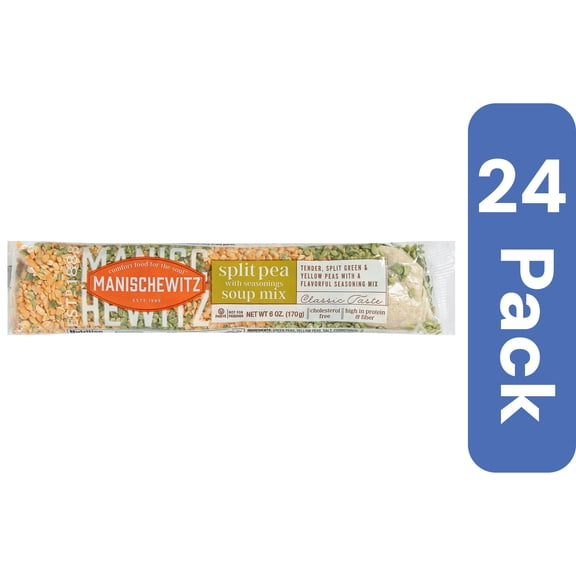 Manischewitz Split Pea Soup Mix 6 oz (Pack Of 24)