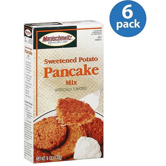 Manischewitz Sweet Potato Pancake Mix, 6