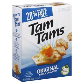 Manischewitz Tam Tams Snack Crackers, Original, 9.6 Oz