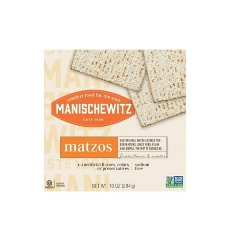 Manischewitz Unsalted Matzos, Original, 10 oz, the original Cracker made the simple way