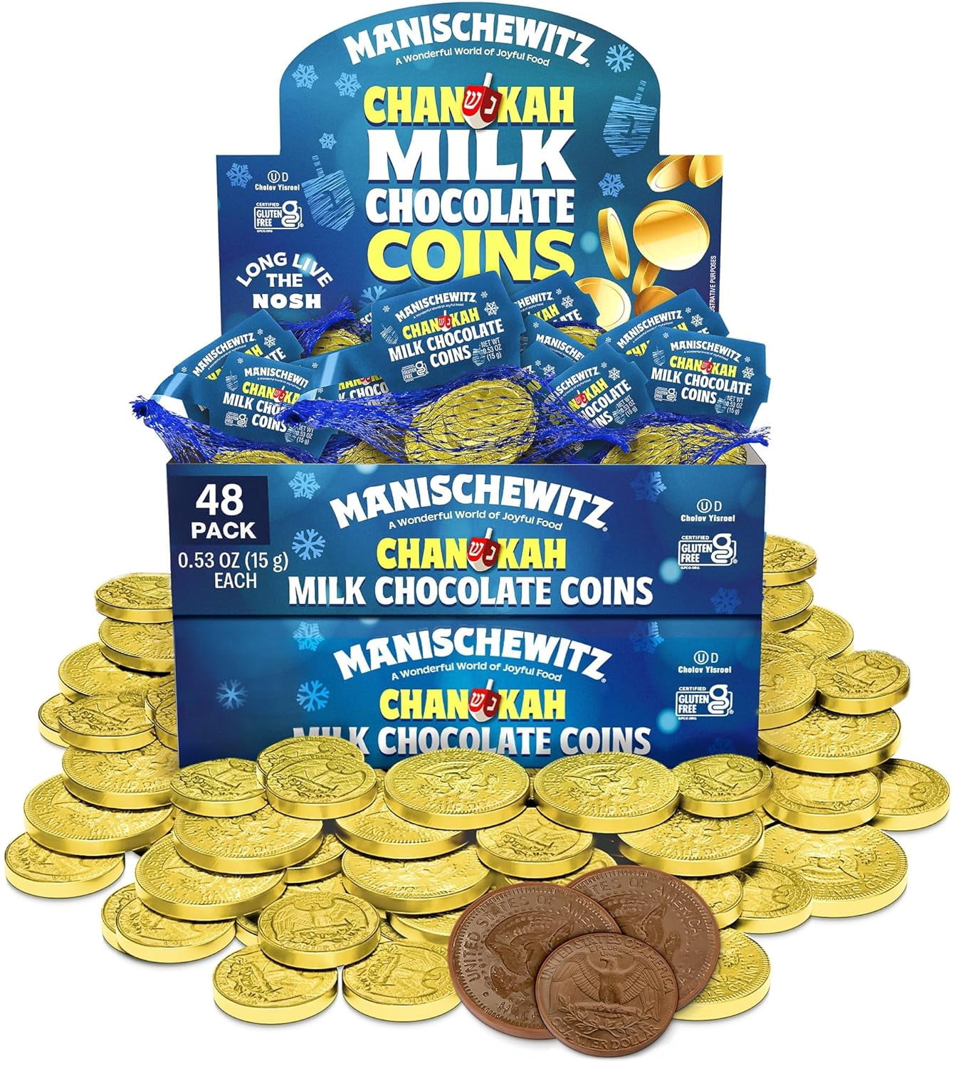 Hanukkah gelt bags