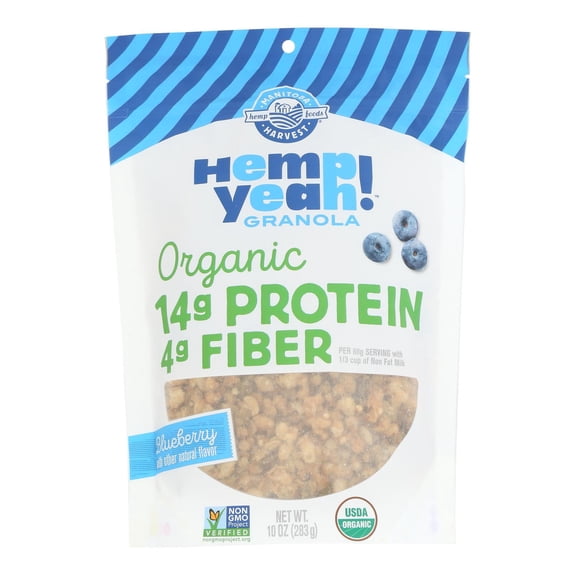 Manitoba Harvest - Granola Hemp Blubry - 10 OZ, Case of 6