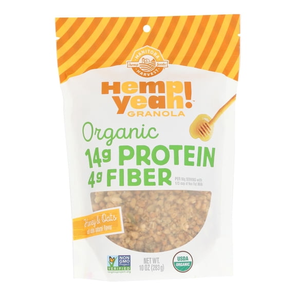 Manitoba Harvest - Granola Hemp Hny/oats - 10 OZ, Case of 6