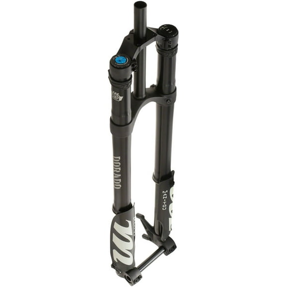 Manitou Dorado Comp Suspension Fork - 27.5", 203 mm, 20 x 110 mm, 47 mm Offset, Straight Steerer, Black, Gen 2