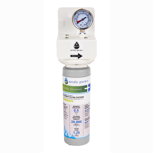 Manitowoc AR-20000-P Arctic Pure Plus Single Cartridge Ice Machine Water Filtration System, 20,000 Gal Capacity