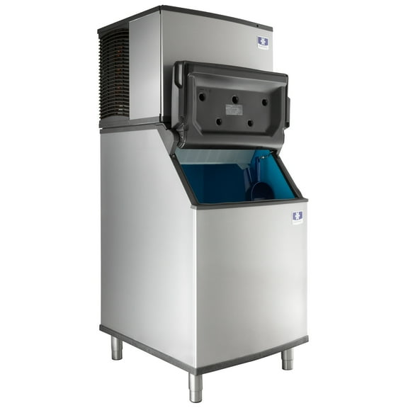 Manitowoc IDT0450A Ice Cube Machine, Dice, Air Cooled w/ D570 Storage Bin, 30", 450 lbs/day, 115v/60hz