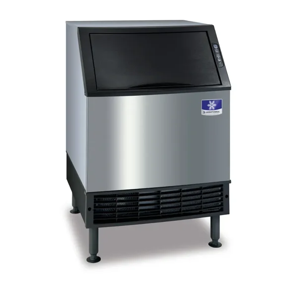 Manitowoc UYF0240W 26 HalfDice Ice Maker With Bin CubeStyle 200300 lbs24 Hr Ice Production WaterCooled 115 Volts