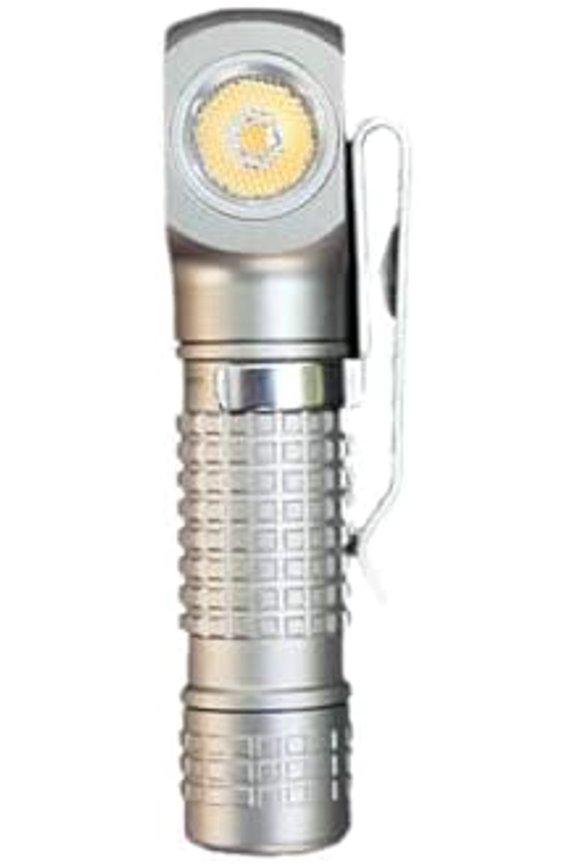 Manker E02 III 400 lumens.Pocket EDC Keychain Flashlight. IP68 Waterproof. with Magnetic Tail, Reversible Clip,519A-V1 4000K High CRI R9080$$Tools & Hardware Other