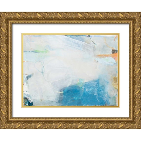 Mankin, David 24x19 Gold Ornate Wood Framed with Double Matting Museum Art Print Titled - Zephyr