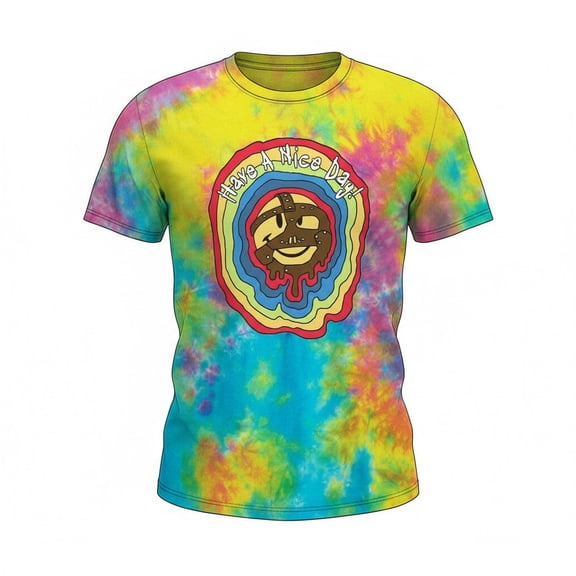Mankind Have A Nice Day Tie Dye T-shirt