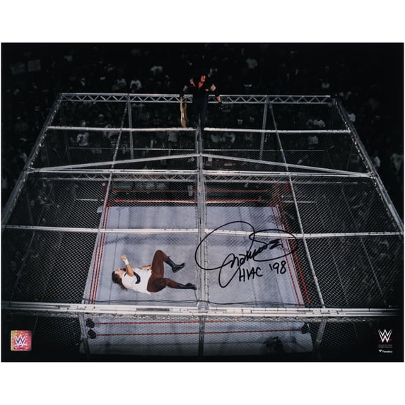 Mankind WWE Autographed 16" x 20" Hell In A Cell Photograph with "HIAC '98" Inscription - Fanatics Authentic Certified