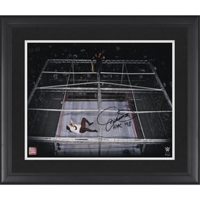 Mankind WWE Framed Autographed 16" x 20" Hell In A Cell Photograph with "HIAC '98" Inscription - Fanatics Authentic Certified