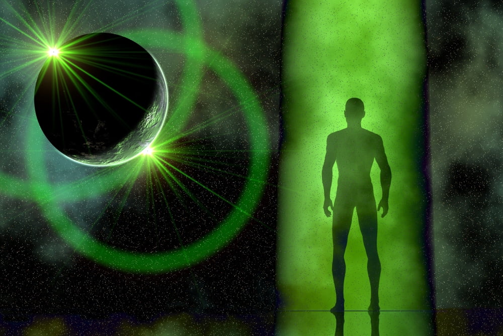 Mankinds continued progress in science and technology Canvas Art - Mark StevensonStocktrek Images (17 x 12)