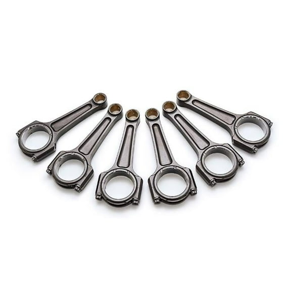 Manley Performance 14449-6 Pro Series I Beam Connecting Rods for BMW N55 & S55 Turbo Tuff