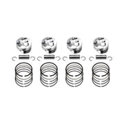 Manley Performance 632702C-4 Dish Piston Set with Ring for 15 Plus Subaru FA20 WRX, 86.25 mm Plus 0.25 mm - 10-1