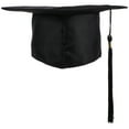 thumbnail image 1 of Manlingda Black Graduation Cap with Tassel - Bachelor Master, 1 of 6