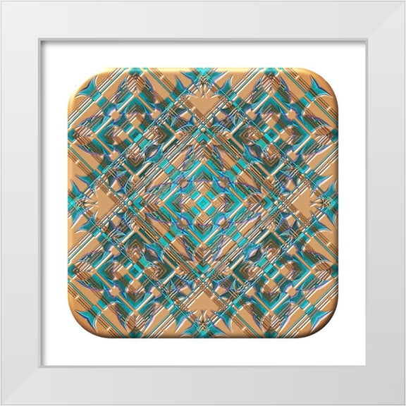 Manlove, David 12x12 White Modern Wood Framed Museum Art Print Titled - My NFT