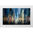 thumbnail image 1 of Manlove, David 14x10 White Modern Wood Framed Museum Art Print Titled - Downtown7, 1 of 4