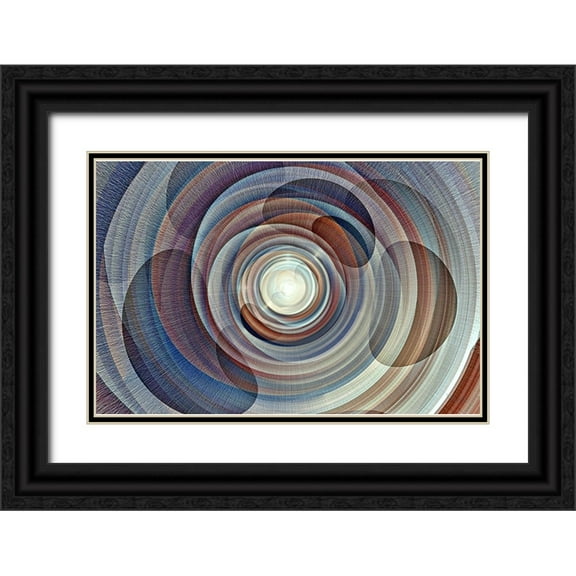 Manlove, David 14x11 Black Ornate Wood Framed with Double Matting Museum Art Print Titled - Lava Lamp 2 cbs