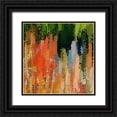 thumbnail image 1 of Manlove, David 20x20 Black Ornate Wood Framed with Double Matting Museum Art Print Titled - Torch Lilies, 1 of 4