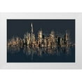 thumbnail image 1 of Manlove, David 24x17 White Modern Wood Framed Museum Art Print Titled - New York Splash, 1 of 4